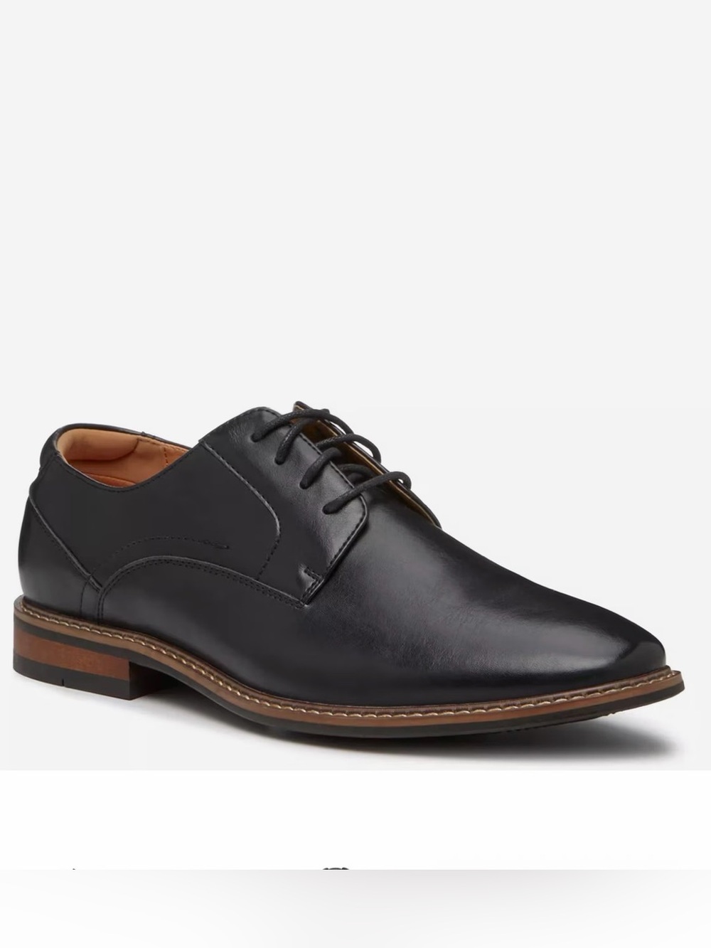 Mix No. 6 Black Leather Freya Oxford Dress Shoe